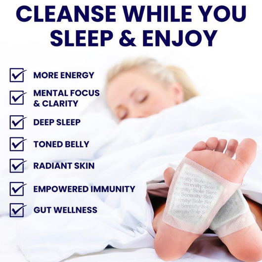 Detox Foot Pads – Zeolite & Ashwagandha